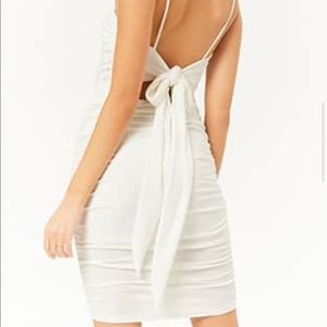 Forever 21 Ruched mini dress